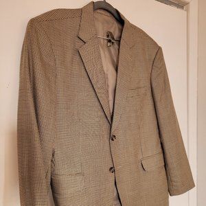Three Piece Houndstooth Suit Custom Made From Afghanistan
